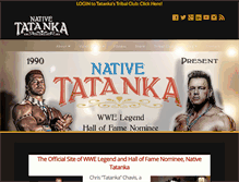 Tablet Screenshot of nativetatanka.com